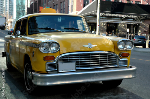 Old Time Taxi Cab