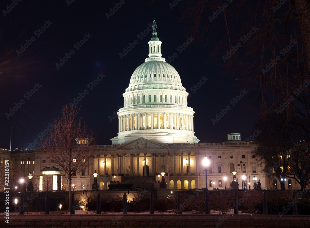 US Capitol Night