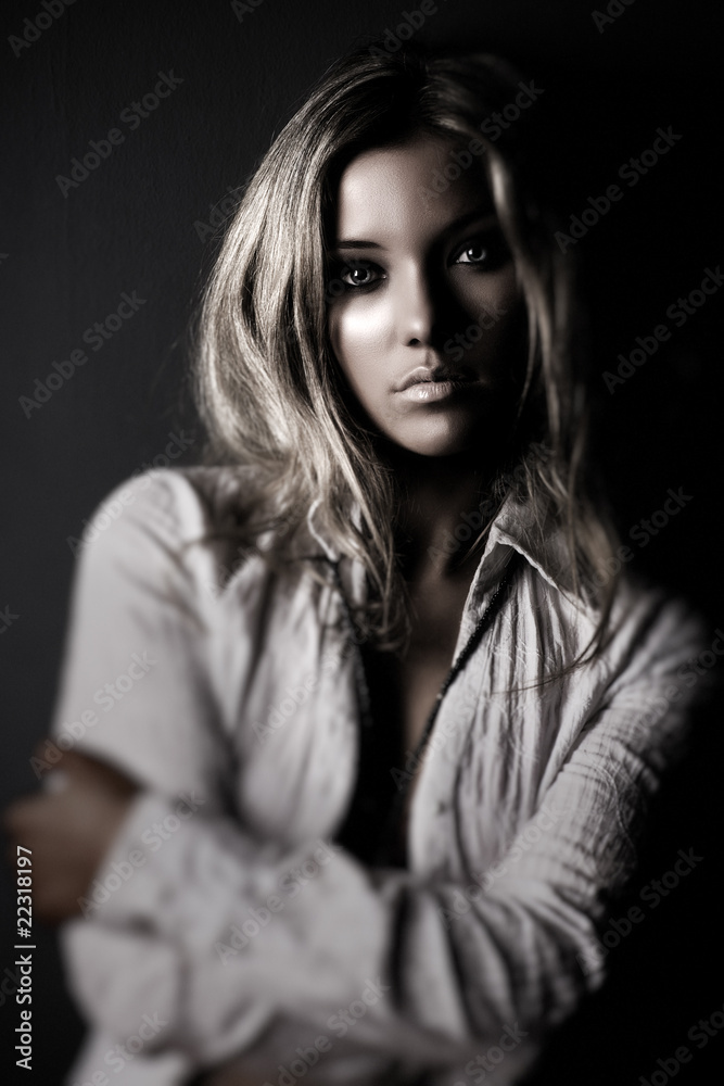 Young woman portrait Young woman portrait