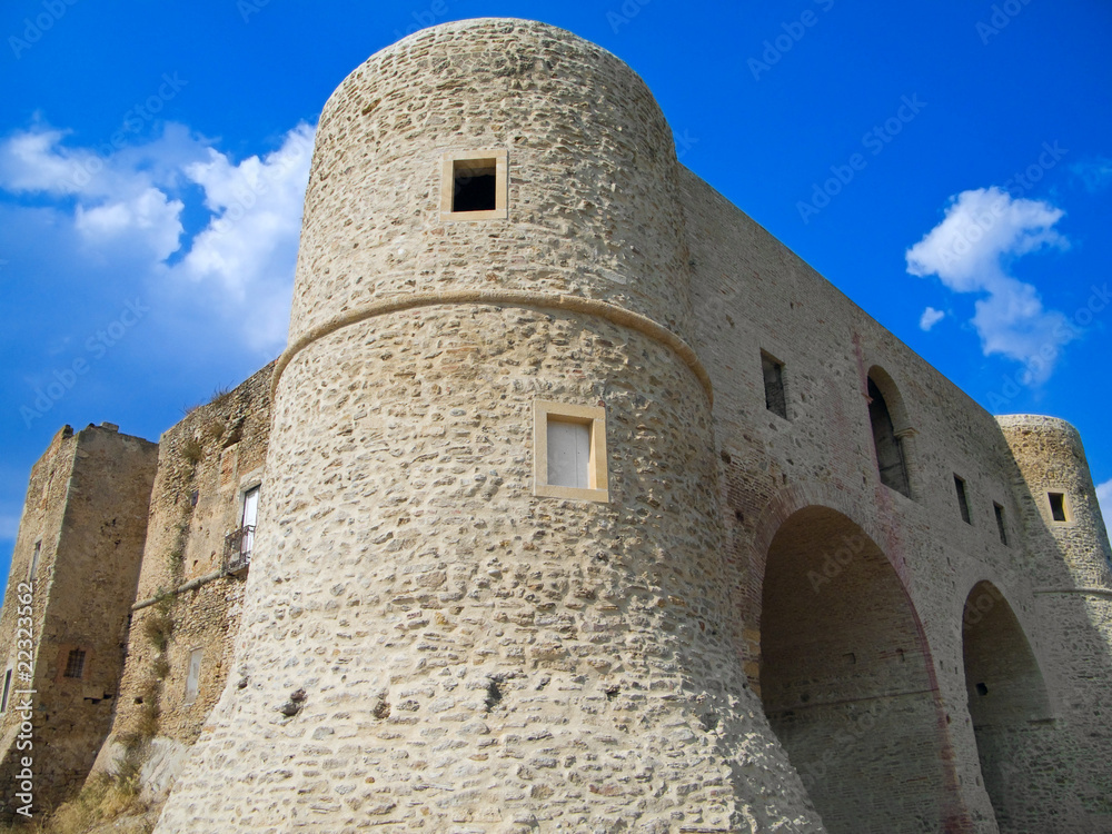 The Aragonese Castle of Bernalda. Basilicata.