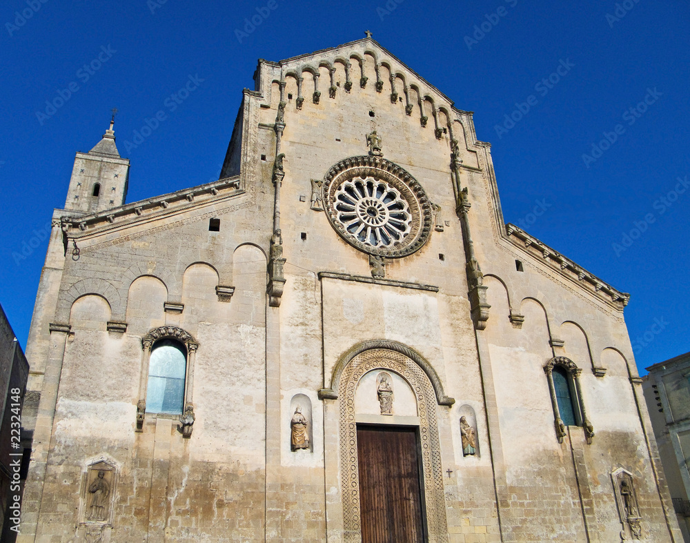 Cathedral of Matera. Basilicata.