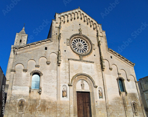 Cathedral of Matera. Basilicata.