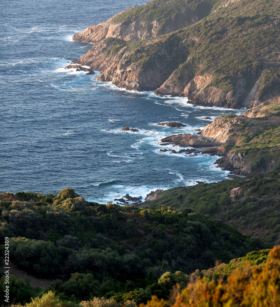 Splendid Corsica coast.