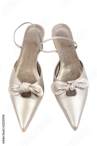 Wedding shoes isolated