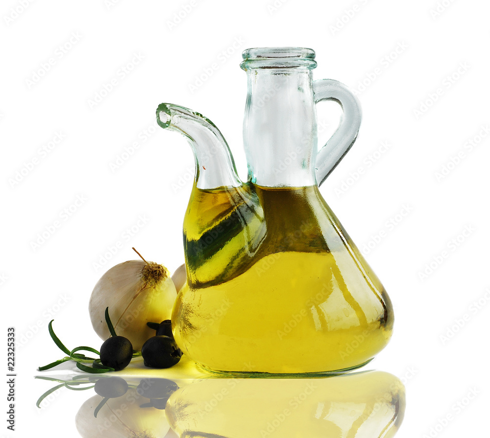 Olive oil and onion Olive oil and onion
