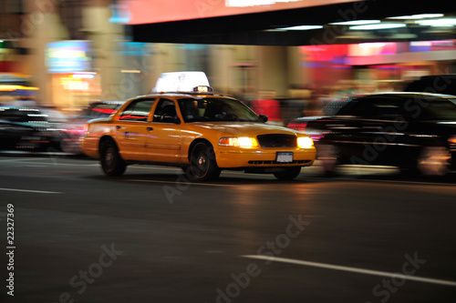 Fototapeta Naklejka Na Ścianę i Meble -  New York taxi