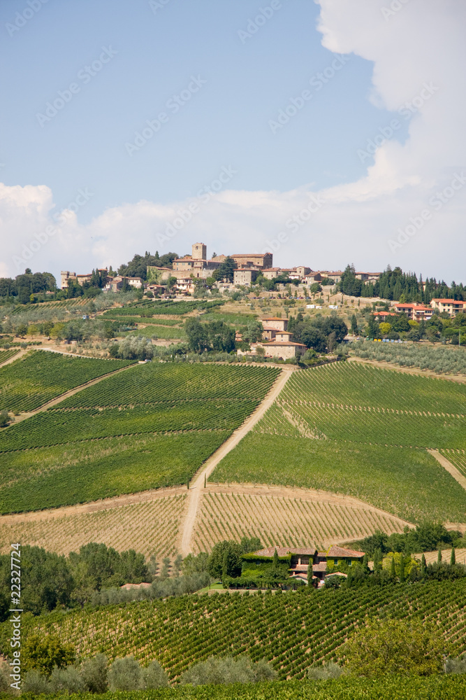 Naklejka premium idyllische Toskana