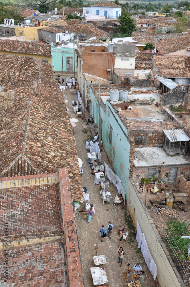 Fototapeta premium Markt in Trinidad