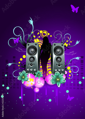 Music vector