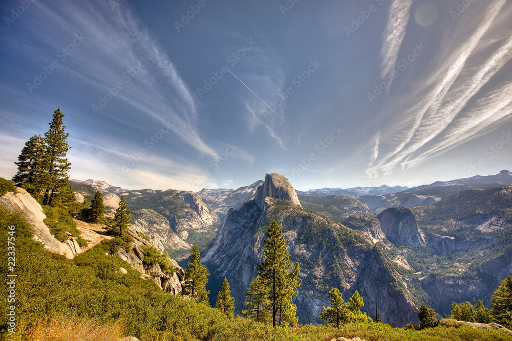 Obraz premium yosemite, half dome