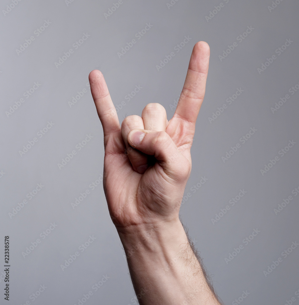 Rock figure of hands Rock figure of hands
