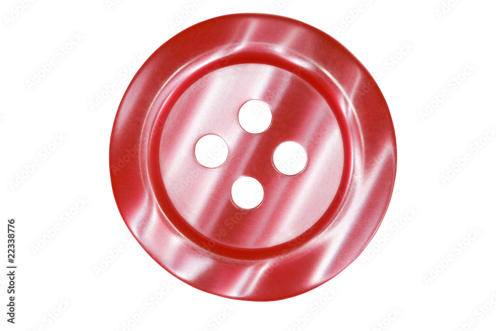 dark red button for clothes isolated on white background dark red button for clothes isolated on white background
