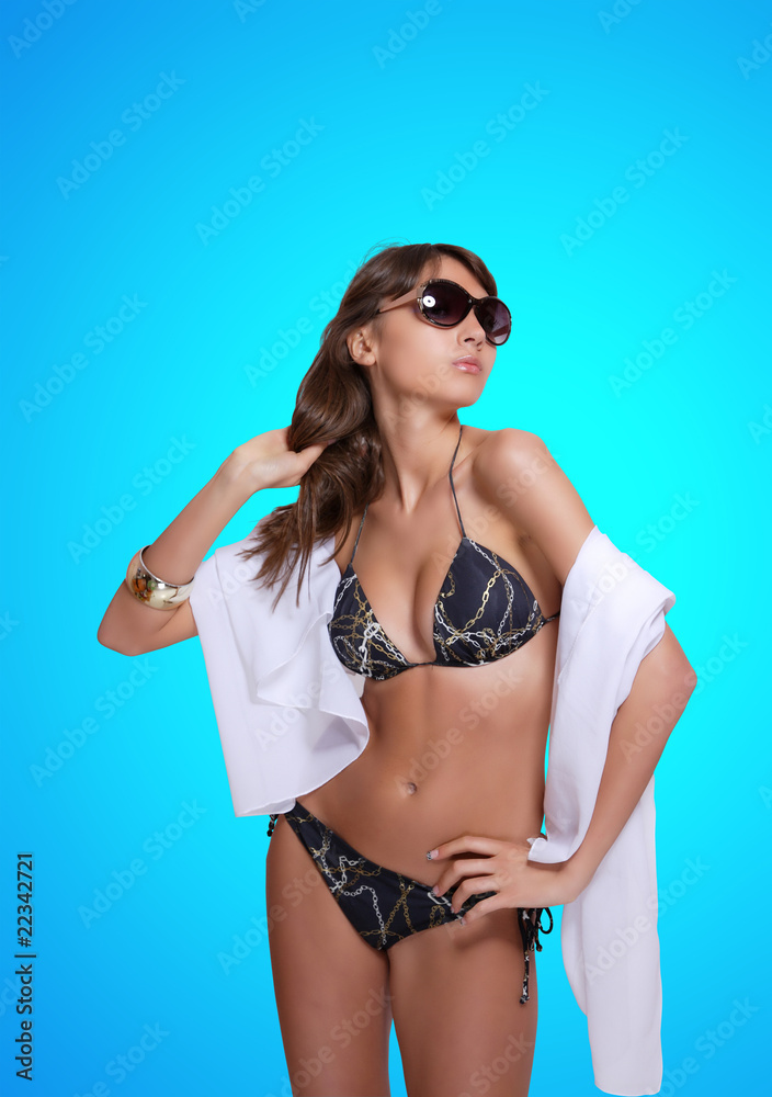 woman in bikini woman in bikini