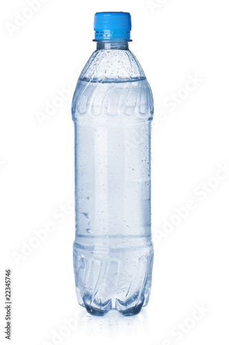 Small bottle of soda water