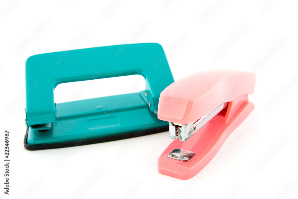 stationery on a white background stationery on a white background