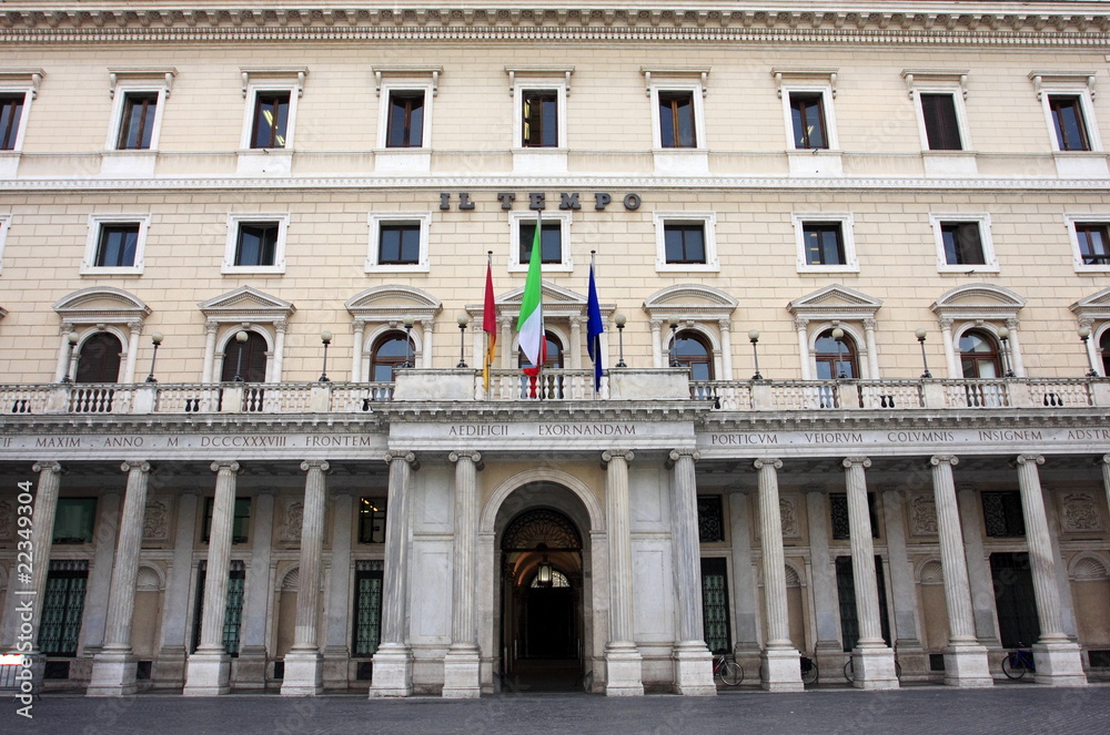 palazzo Tempo a roma. italia