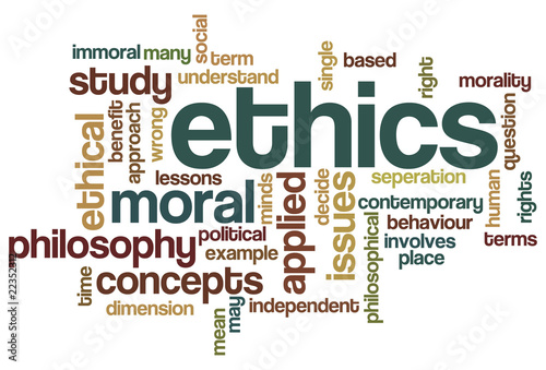 Ethics - Word Cloud
