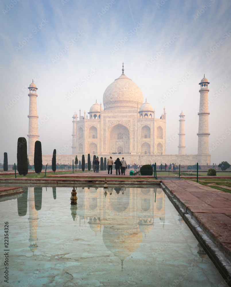 Naklejka premium taj mahal