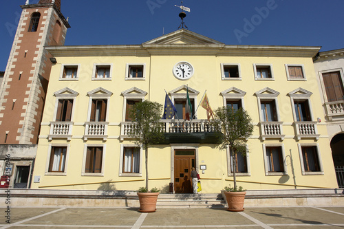 montebello vicentino piazza municipio provincia di vicenza venet photo