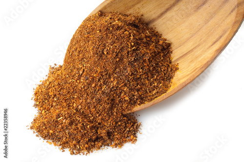 hot dried chili rubbed photo
