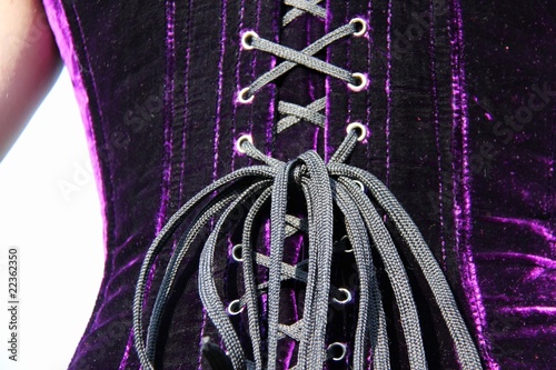 Billede på lærred corsage violett I