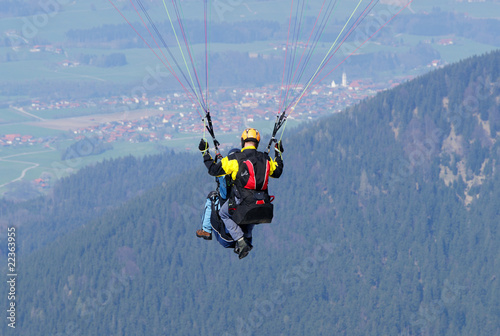 Gleitschirm Tandem Flug - Paragliding Tandem