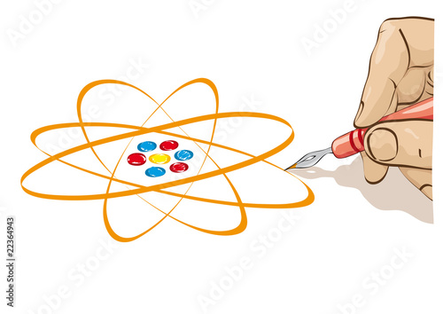disegnare l'atomo photo