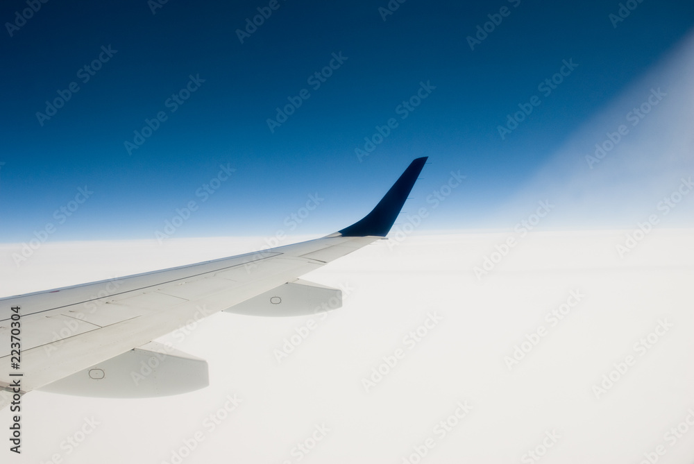 Fototapeta premium Airplane Wing