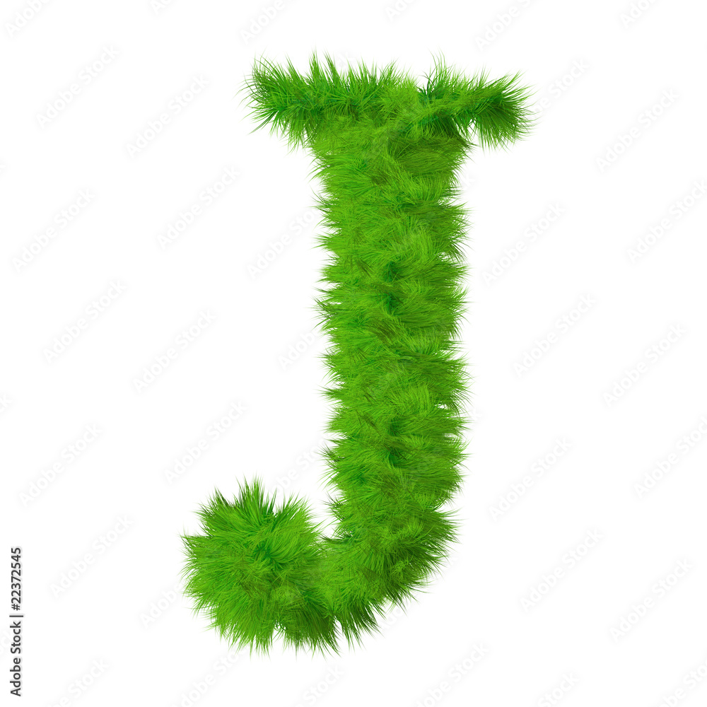 High resolution grass font isolated on white background High resolution grass font isolated on white background