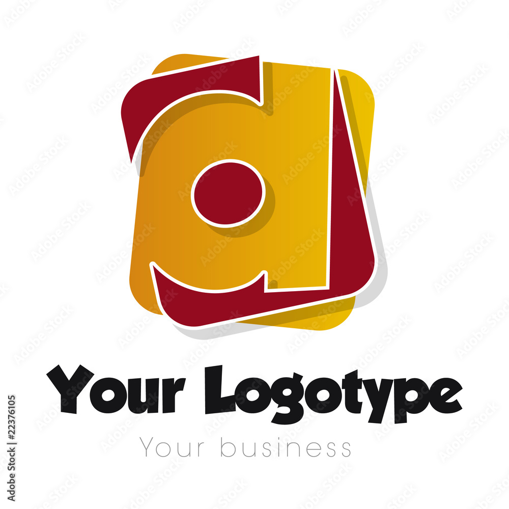 Obraz premium logo 008 d - logotype