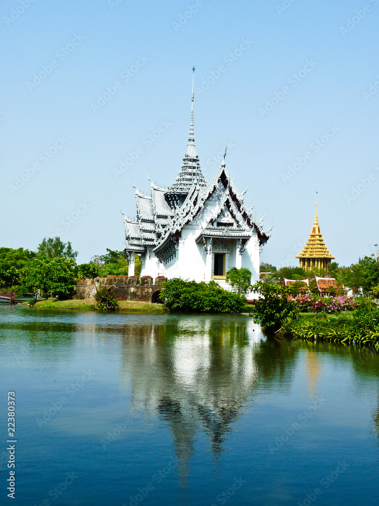 The old royal palace in Thailand