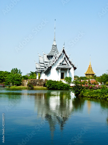 The old royal palace in Thailand
