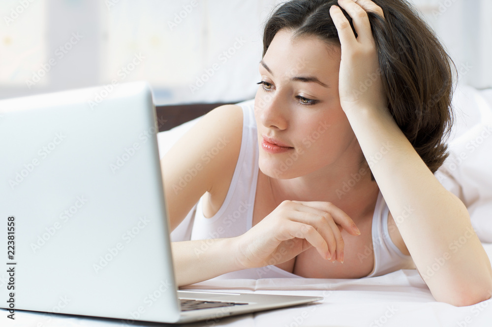 working in a laptop working in a laptop