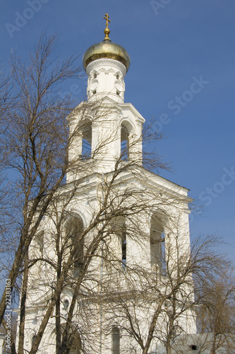 Bell tower of Russian Orthodox Church © Alexander Lebedev