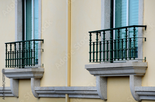 Window and balcony