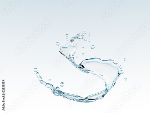 water splashing