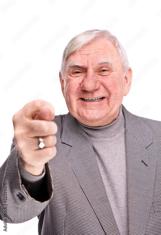 elderly men showing fig elderly men showing fig