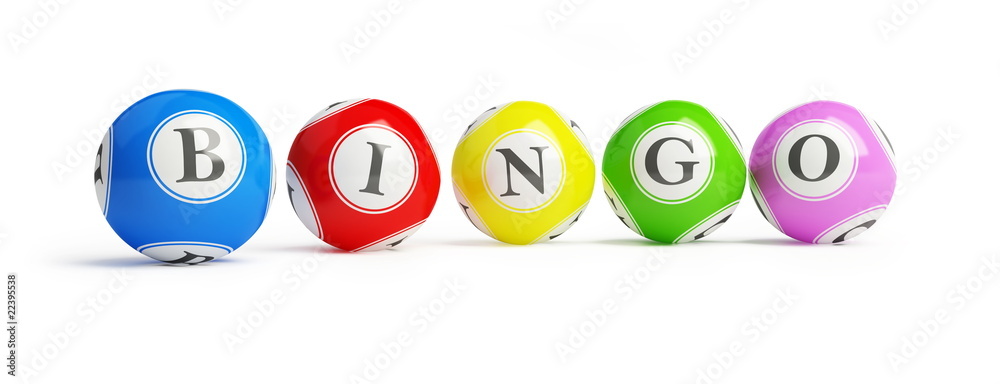 Fototapeta premium bingo balls