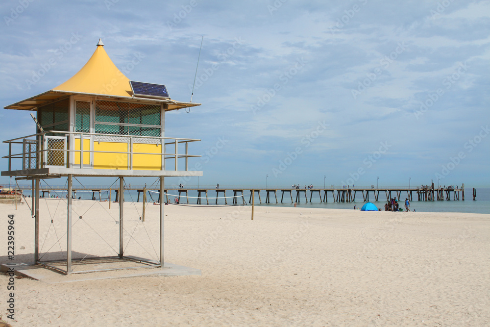 Fototapeta premium Surveillance plage