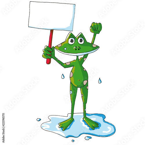 Grenouille souriante