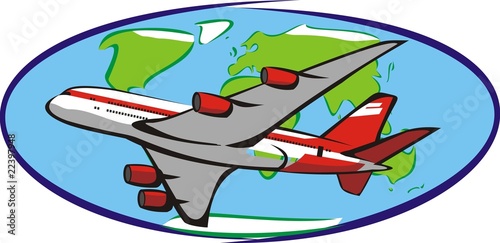 around the world
