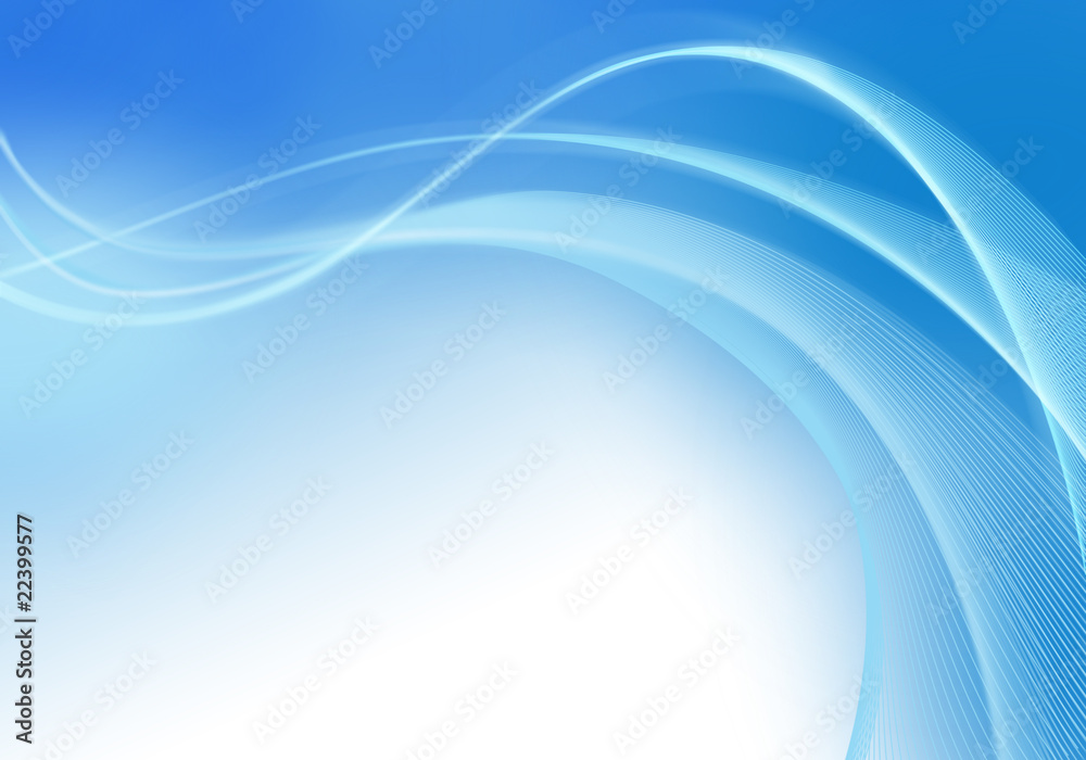 Fototapeta premium Abstract blue