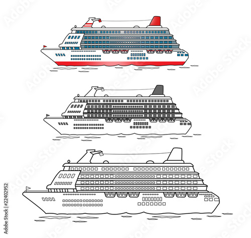 豪華客船 Stock イラスト Adobe Stock