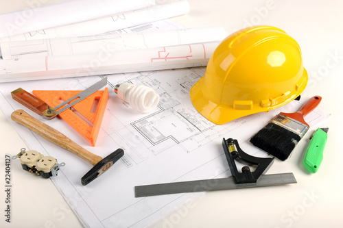 Plans, Hardhat, and Tools