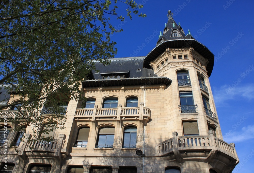 Fototapeta premium Nancy - Bâtiment Art Nouveau