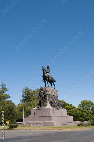 Jose Urquiza's monument at Buenos Aires