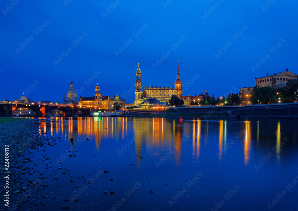 Dresden Altstadt Nacht - Dresden old town night 11 Dresden Altstadt Nacht - Dresden old town night 11