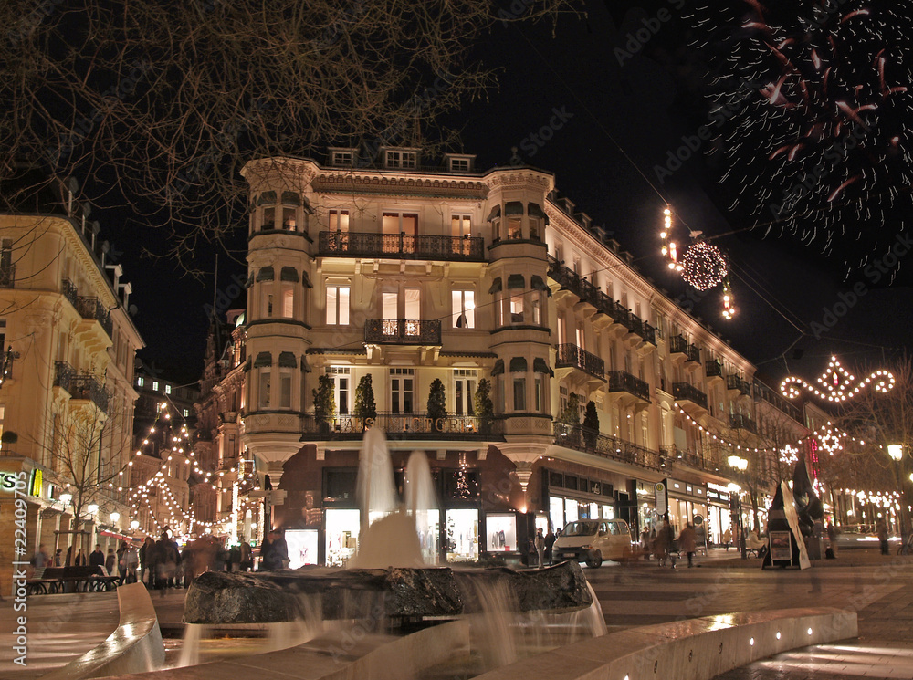 Weihnachten in BadenBaden StockFoto Adobe Stock