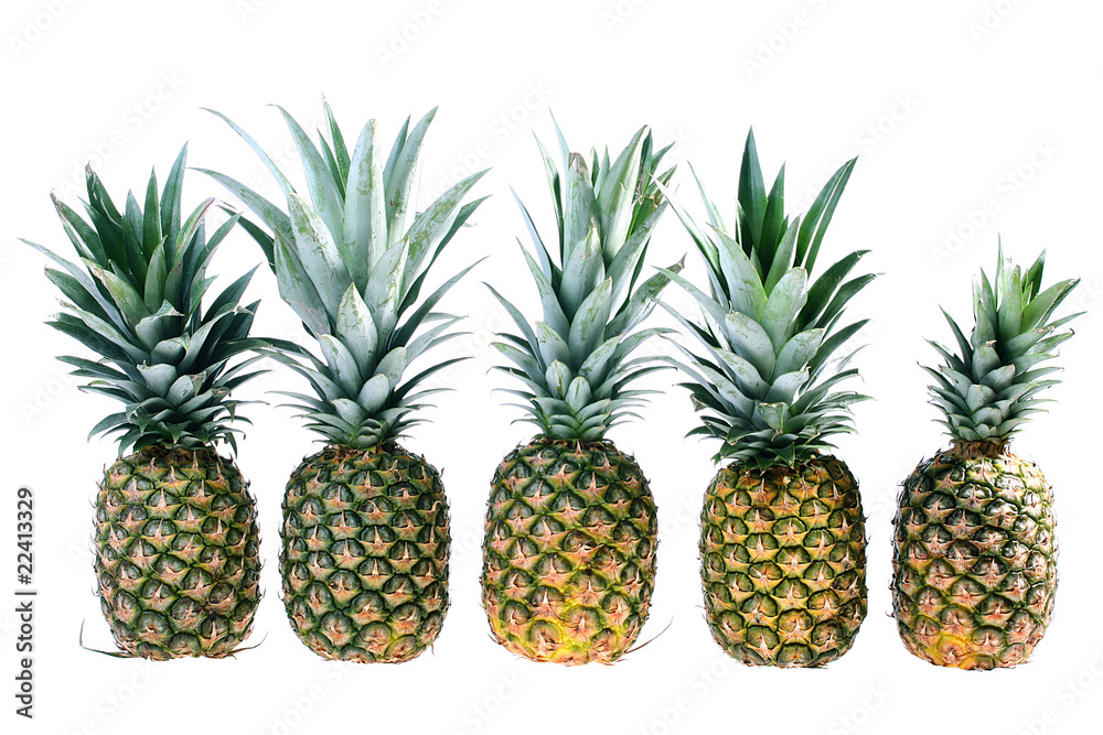 Five pineapples Five pineapples