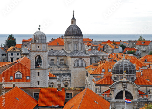 Dächer und kirchen von Dubrovnik